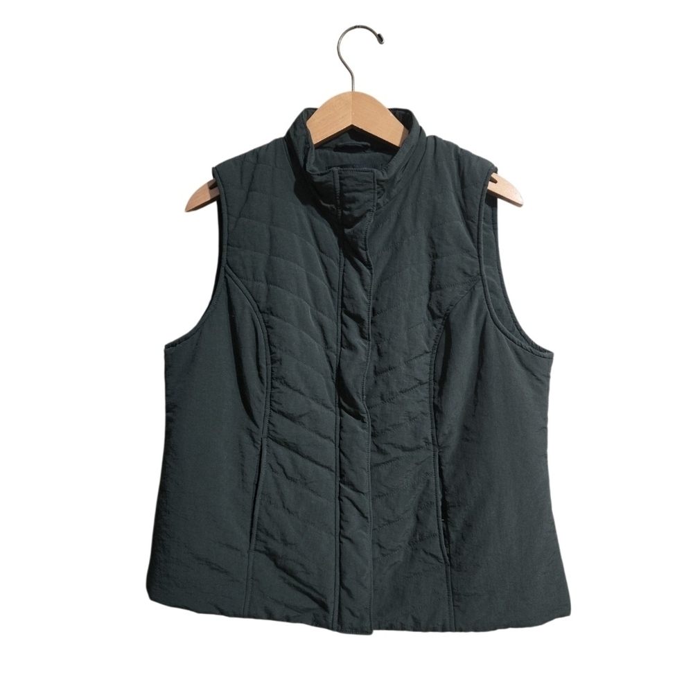 Northern Reflections Women's Green Quilted Vest Size Large